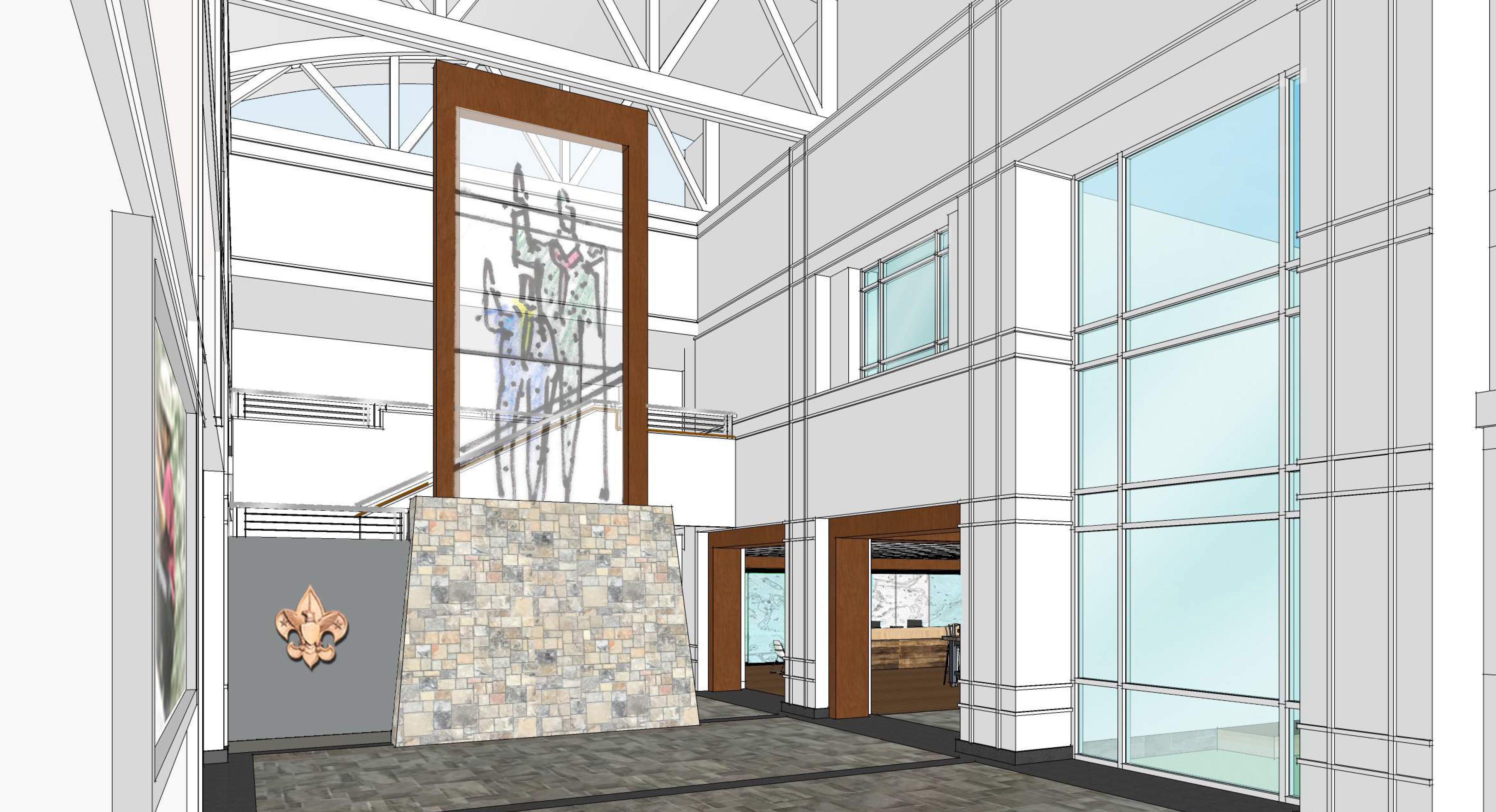 Lobby Renovations at the VSC