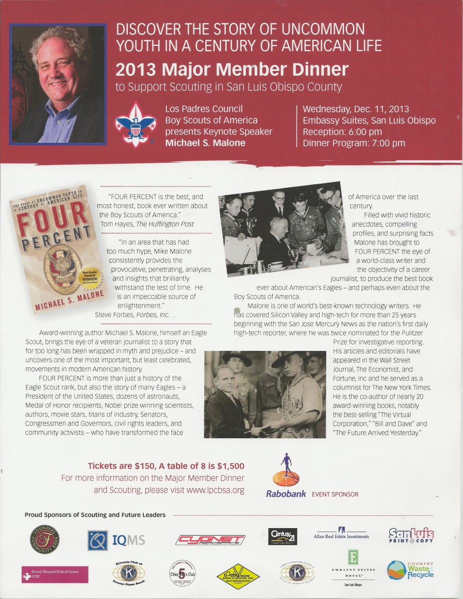 2013 Major Member Dinner