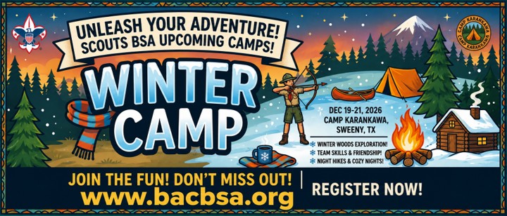 Camp Karankawa 2026 Winter Camp 
