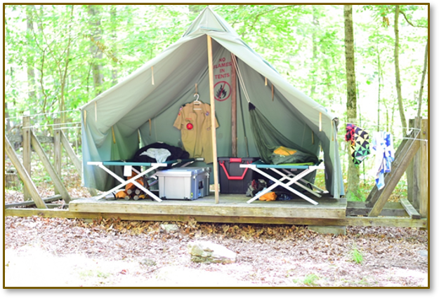 boy scout cot