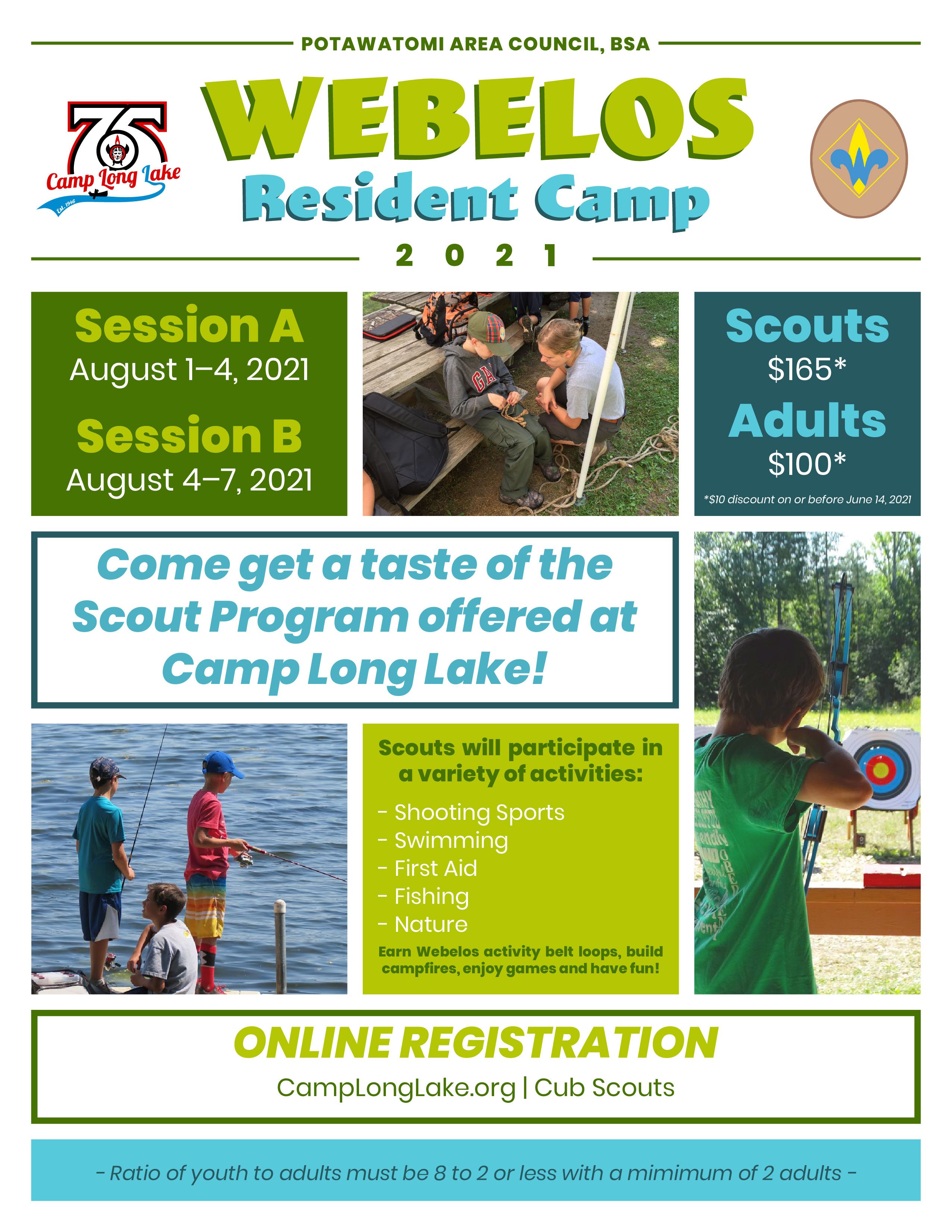 Webelos Resident Camp