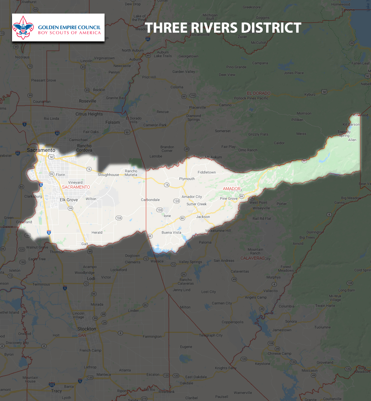 District Map of Three Rivers