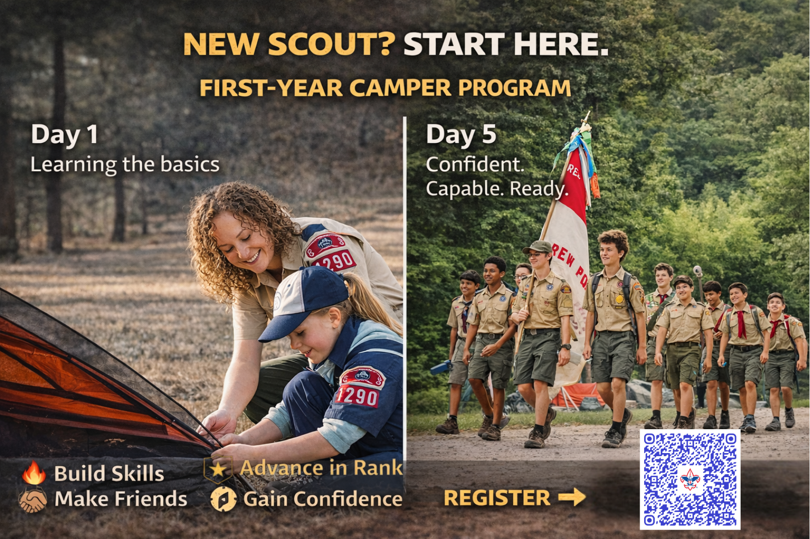 First Year Camper Program