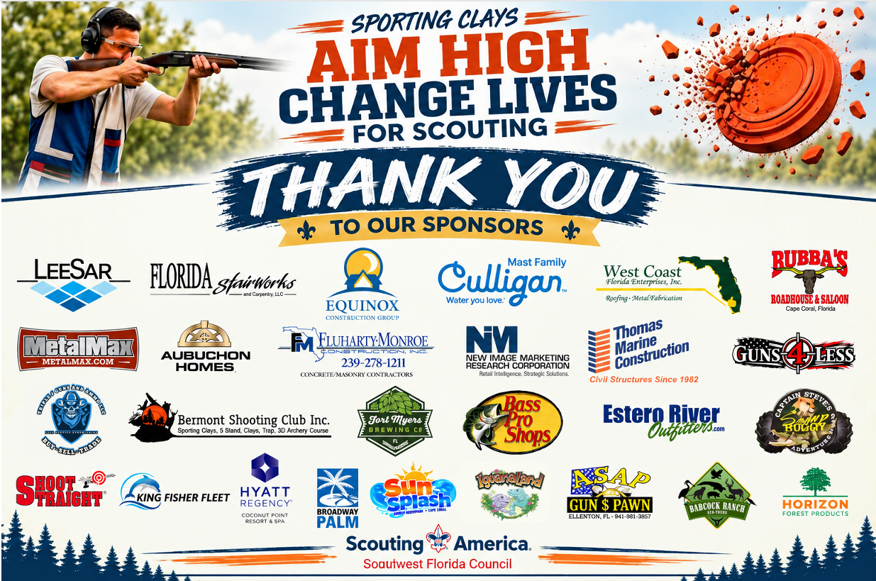 Sporting Clays 2026 sponsors