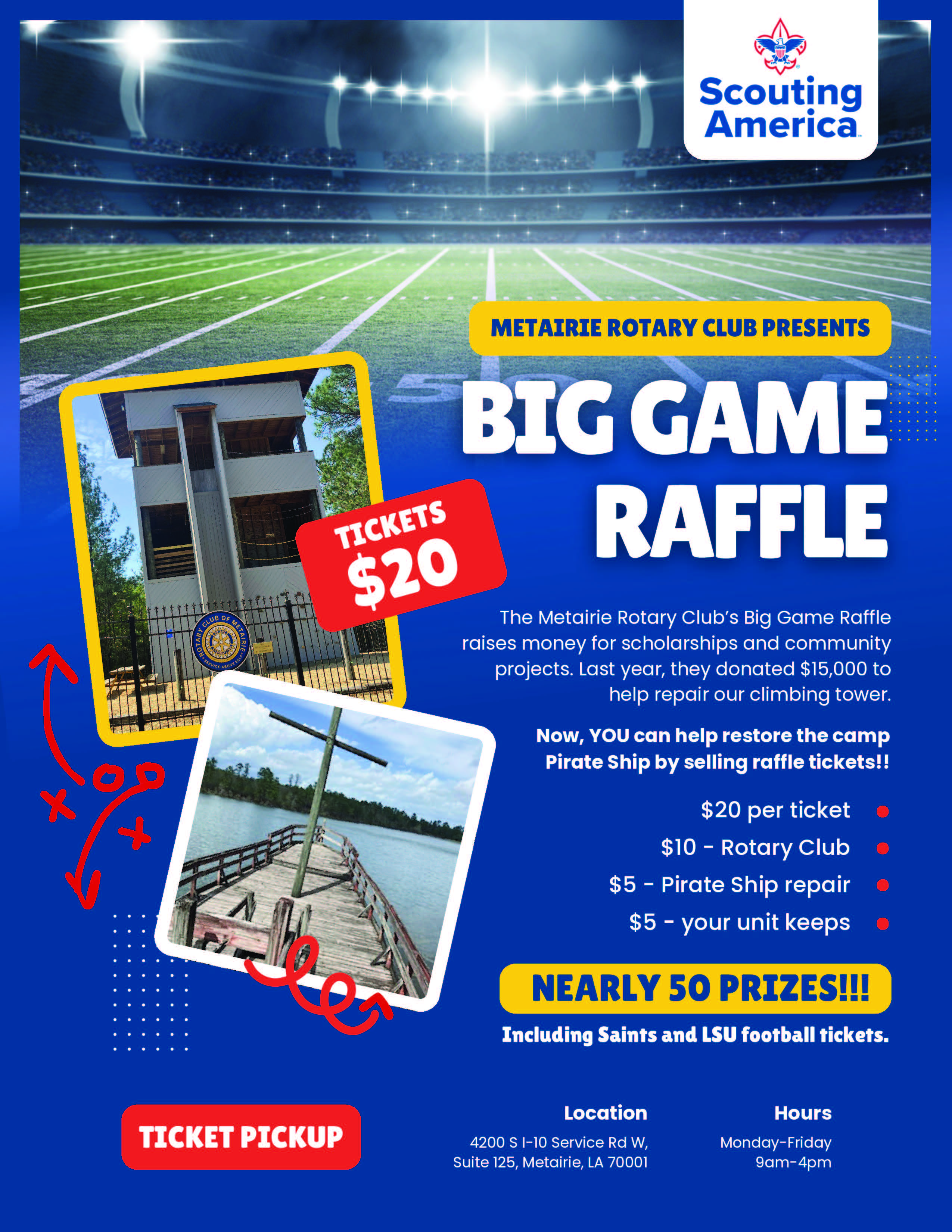 Pirate Ship Fundraiser!