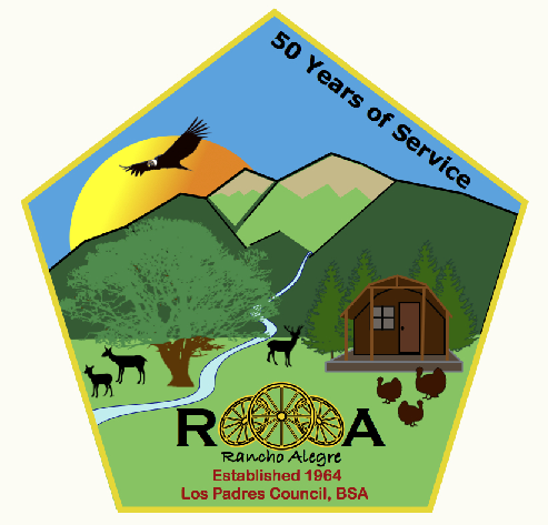 Rancho Alegre Patch with Rockers