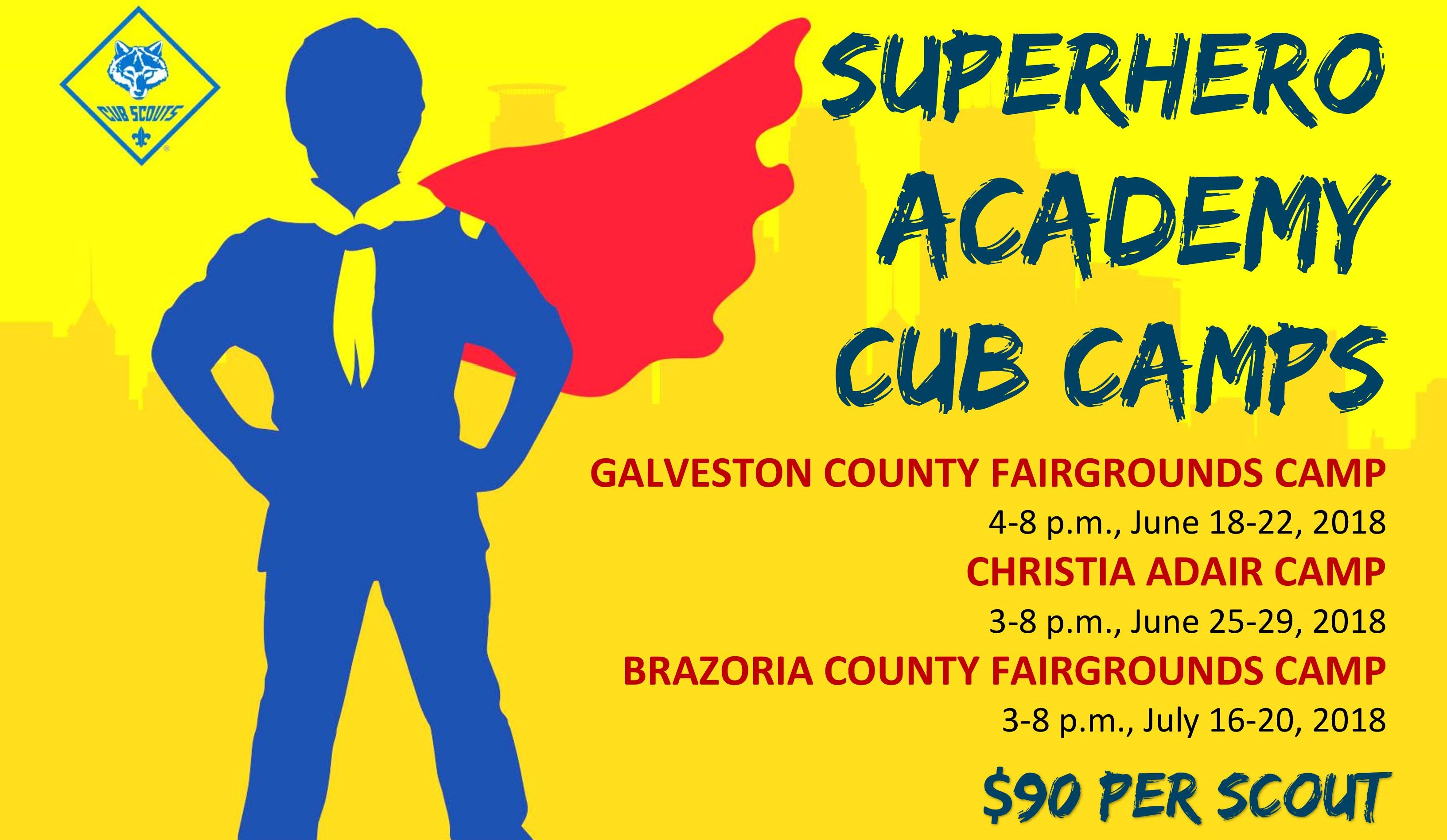 Superhero Cub Camp