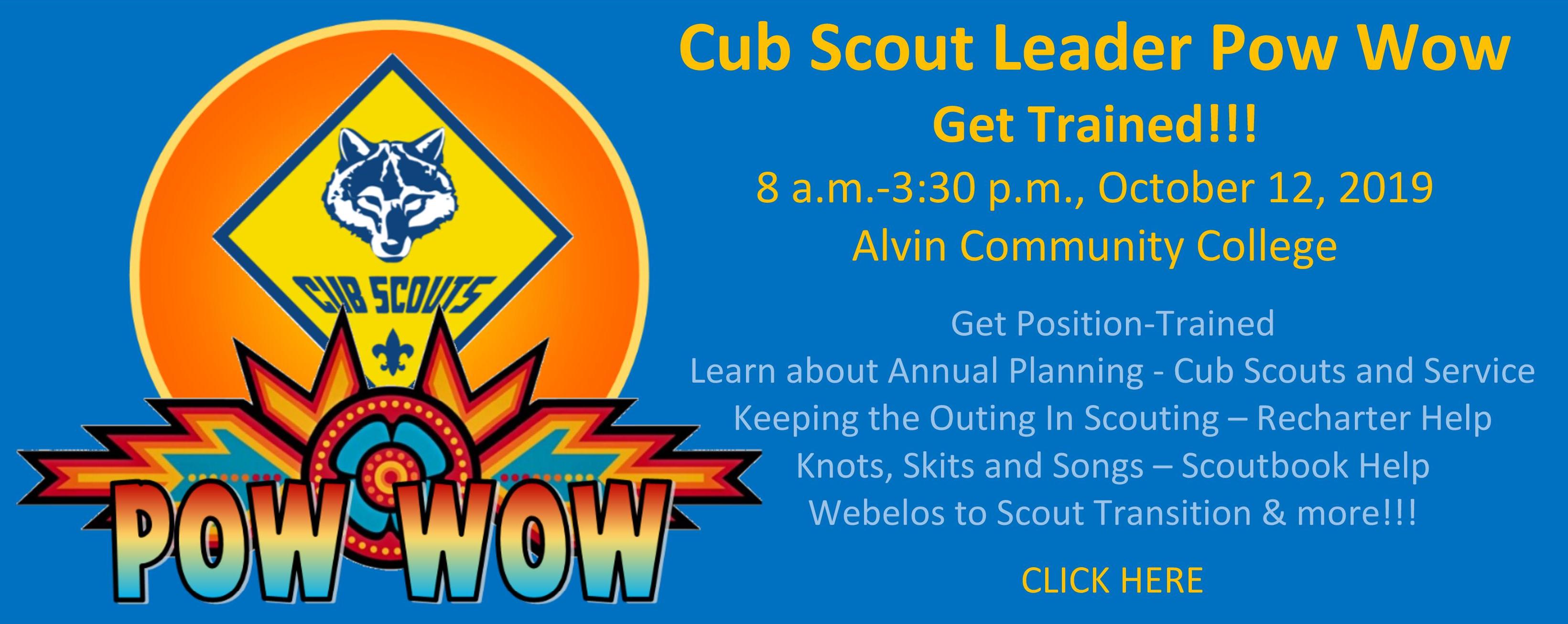 Pow Wow Leader Training