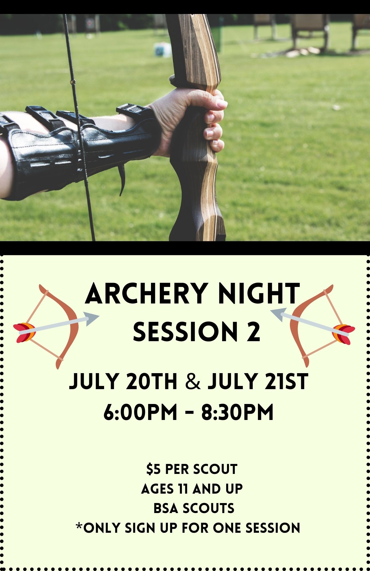 Archery Night Session 2