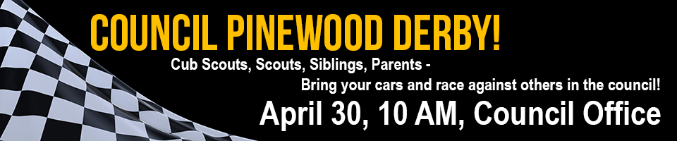 2023 Council Pinewood Derby