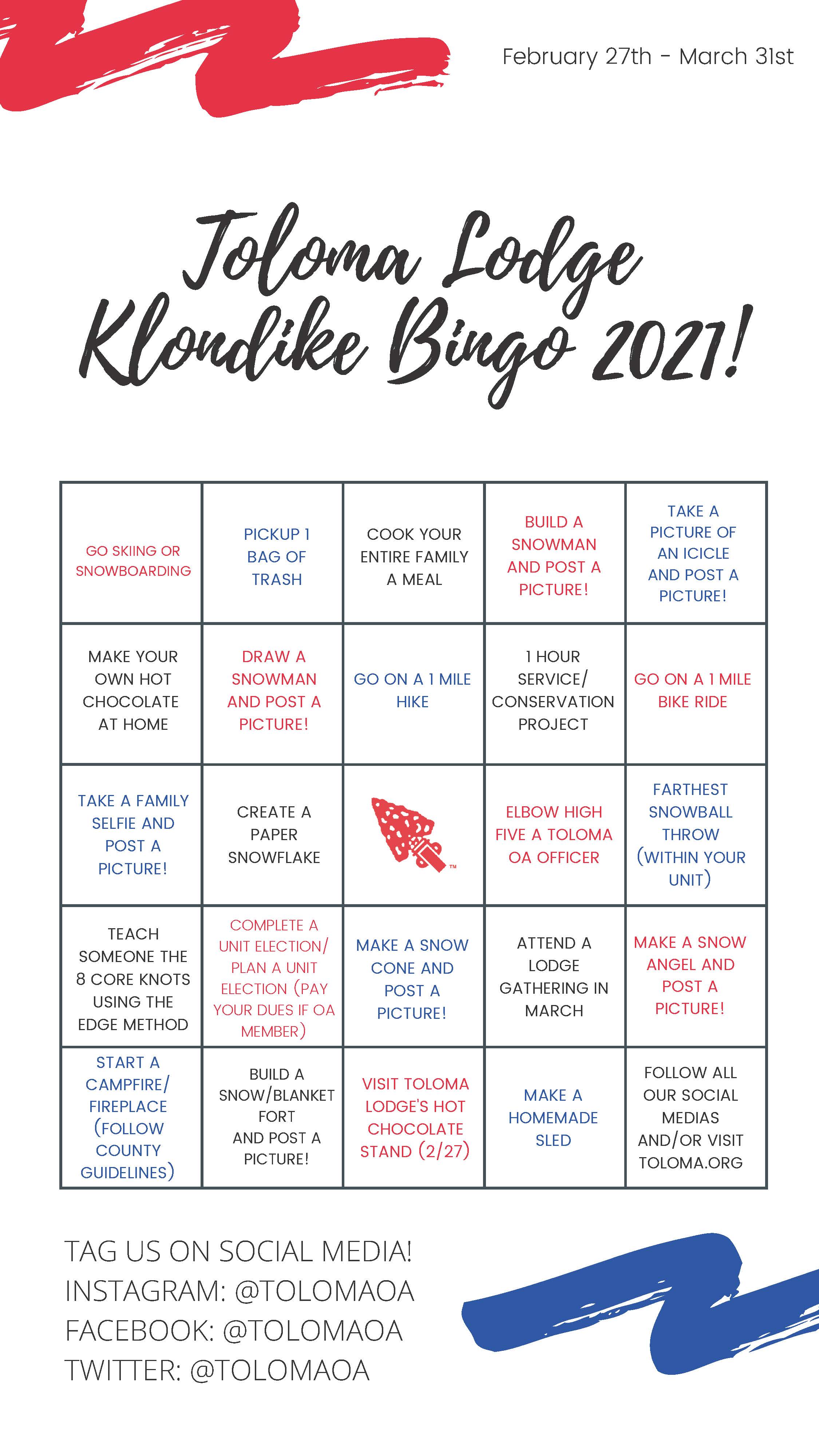 Klondike BINGO