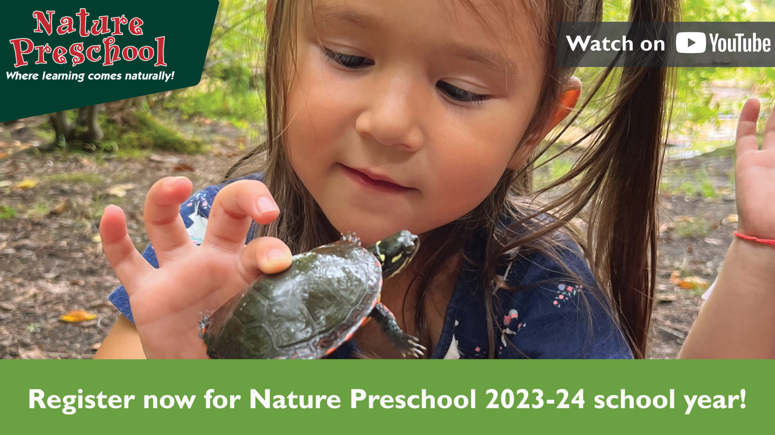 Nature Preschool Promo Video link to Youtube