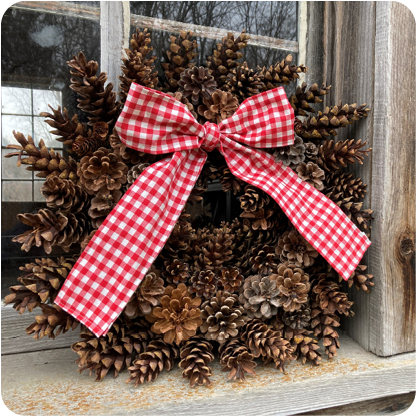 Pinecone Wreath