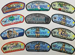 Scout Law Collectible Council Shoulder Patch Complete Set
