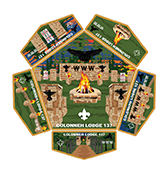 Colonneh Lodge ceremony ring set