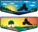 Camp Strake & El Rancho Cima commemorative 2019  flap set