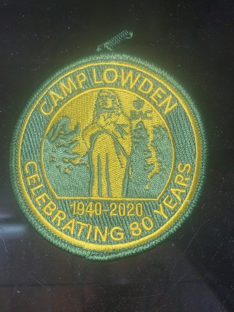 Camp Lowden 80th Anniversary Patch