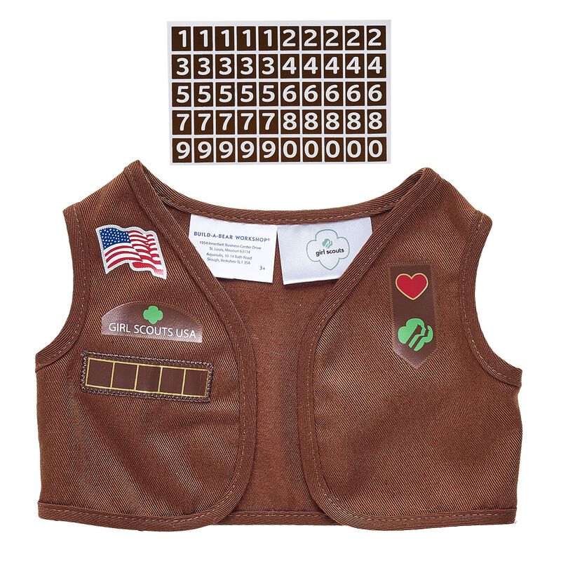Build-A-Bear: Brownie Vest