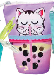 Sippin' Boba Kitty Pencil Case