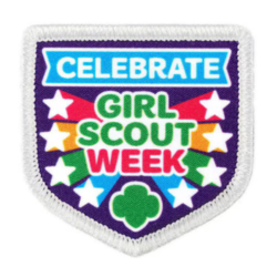 Celebrate Girl Scout Week - Fun Patch