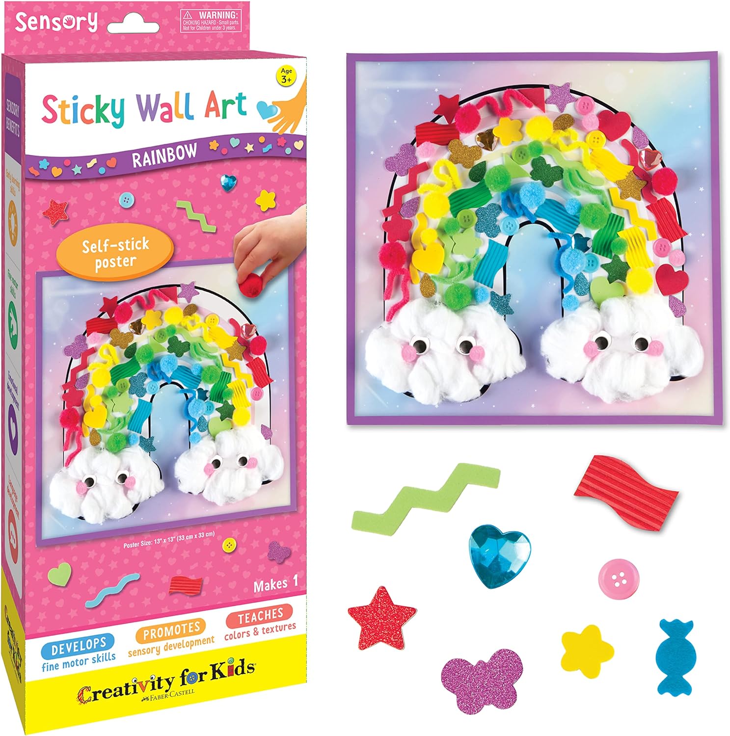 Sticky Wall Art - Rainbow