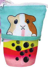 Sippin' Boba Guinea Pig Pencil Case