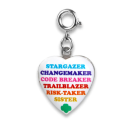 Girl Scout Locket Charm