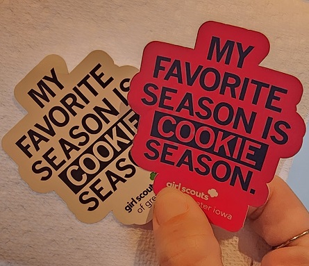 GSGI Cookie Season Sticker