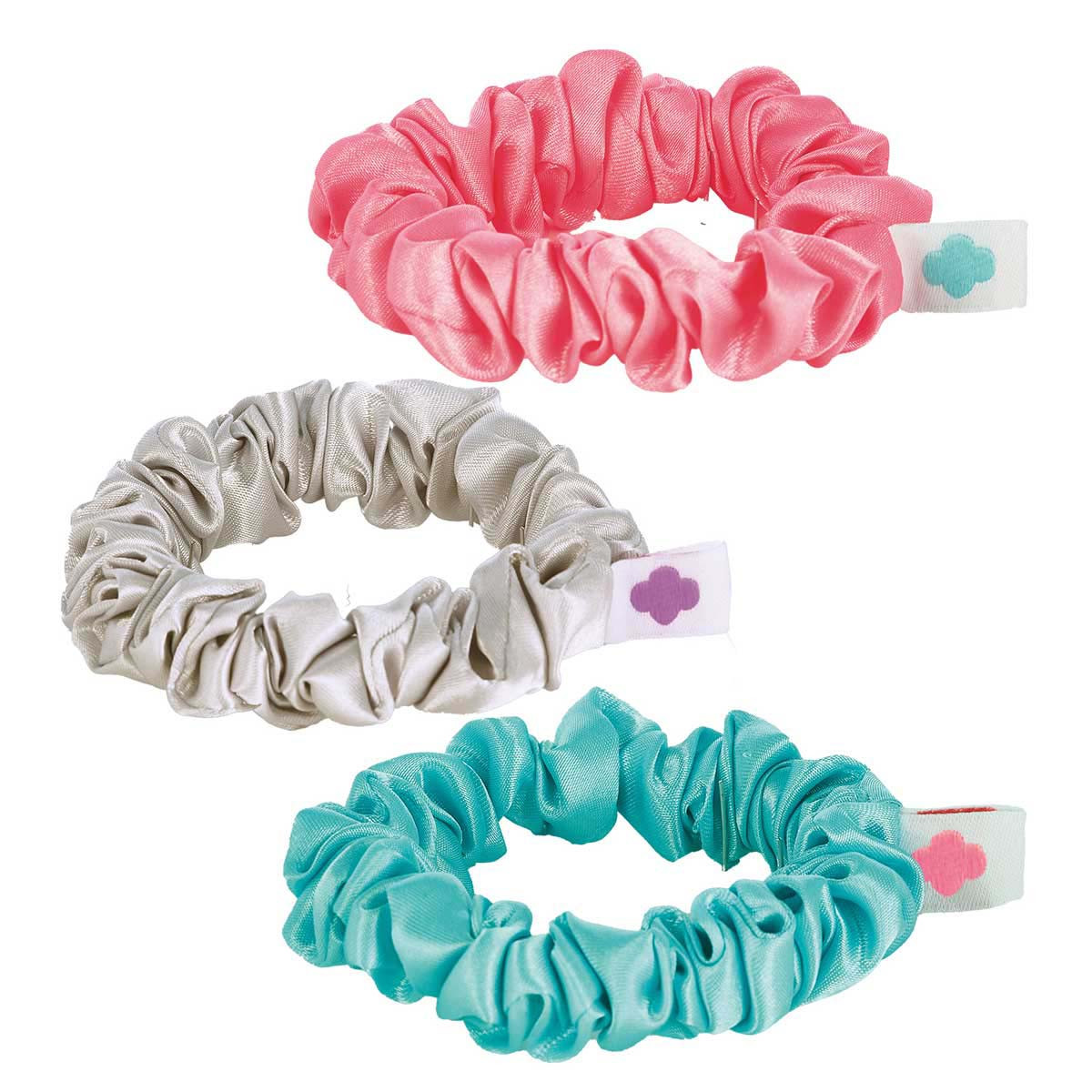 Satin Scrunchies Set