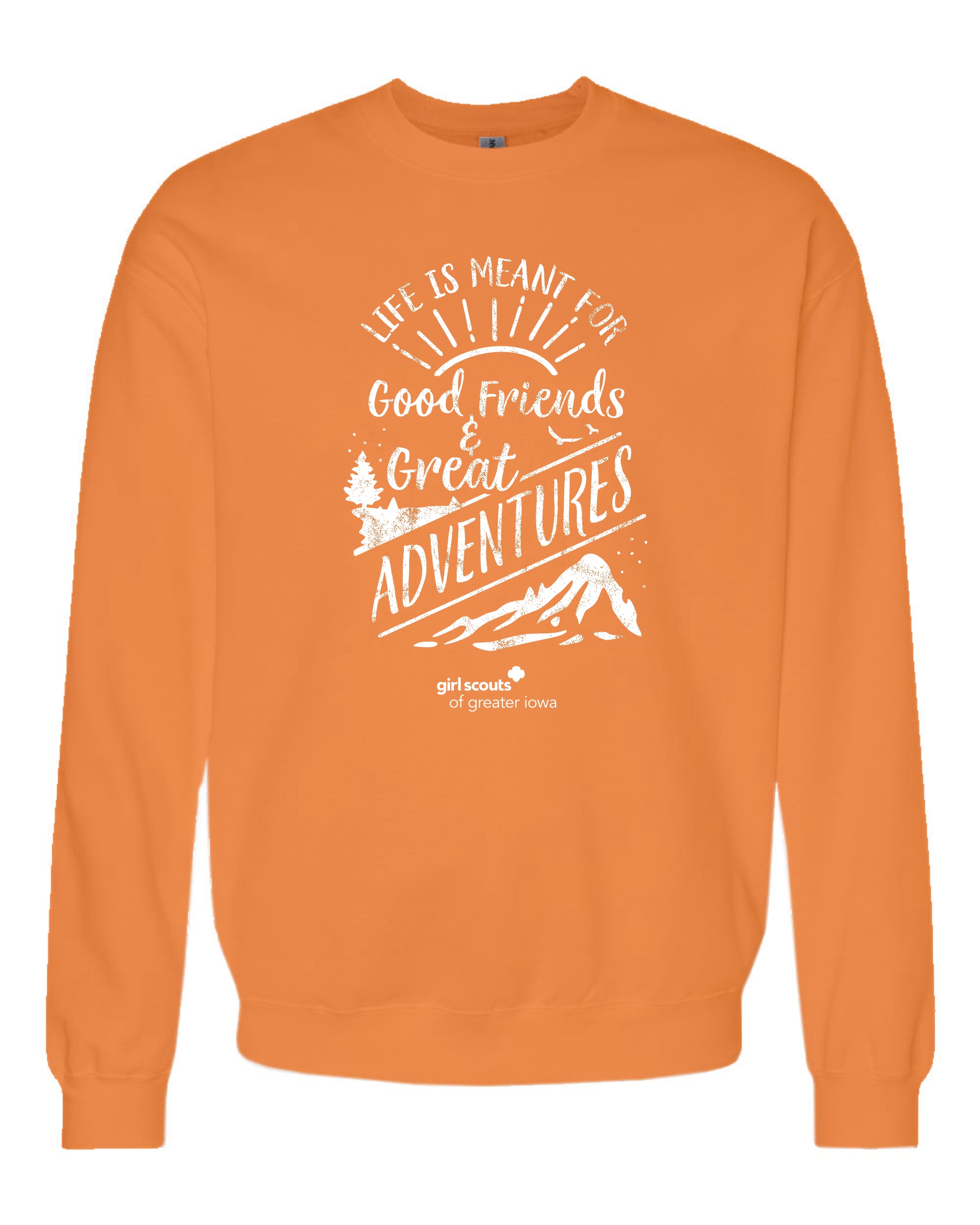 GSGI: Life Is Meant For.... Crewneck