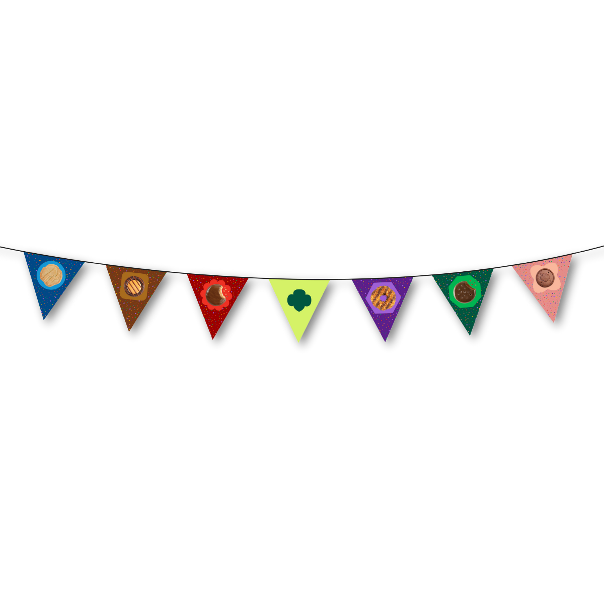 Cookie Pennant Banner 2026