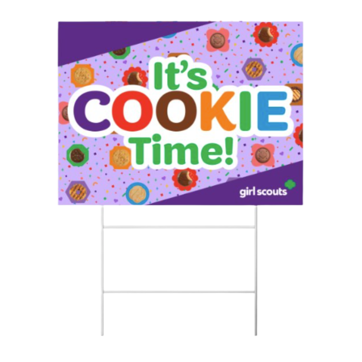 Cookie Yard Sign and Stake 2026  - Only Available for Pick-Up!