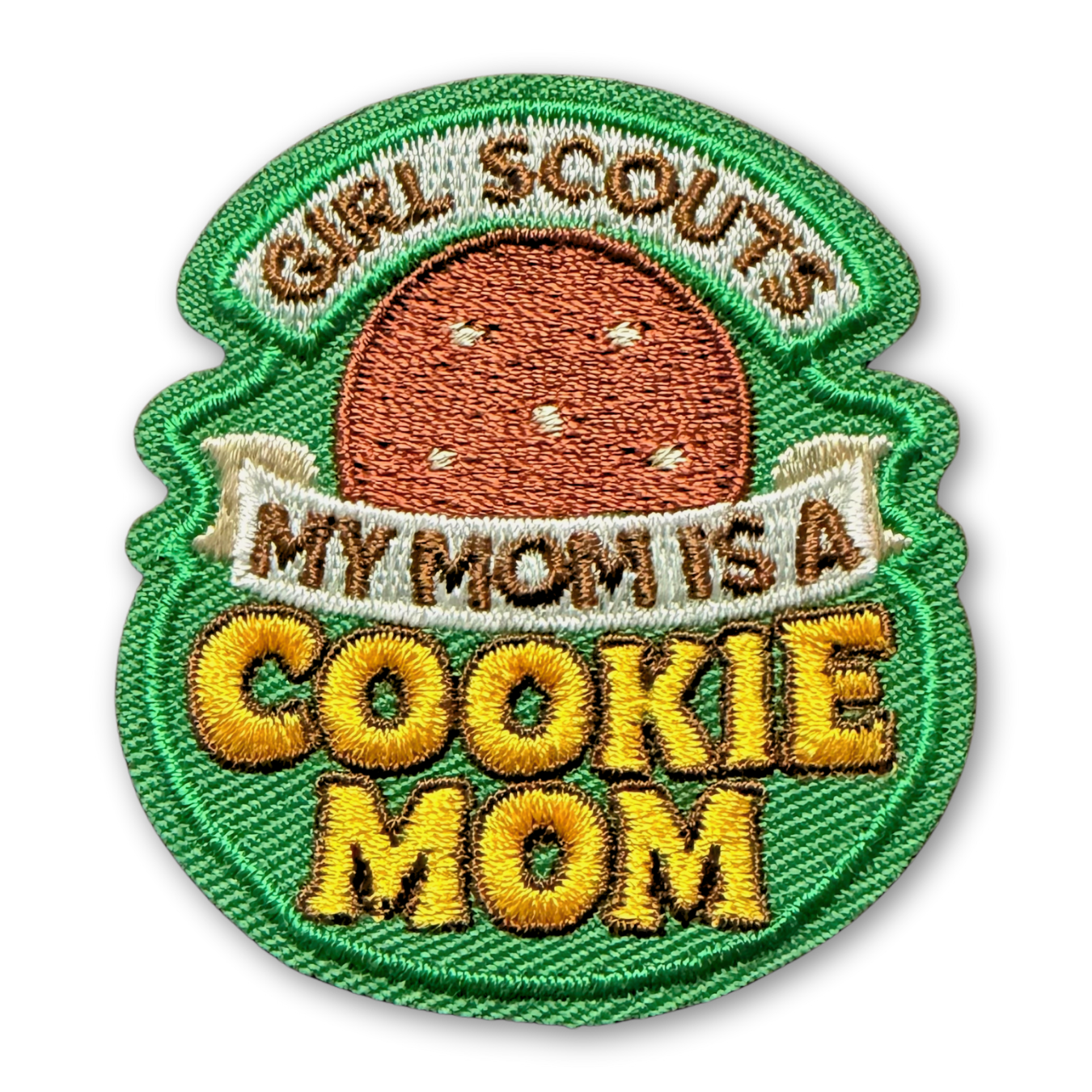 Cookie Mom Thin Mint Iron-On Patch
