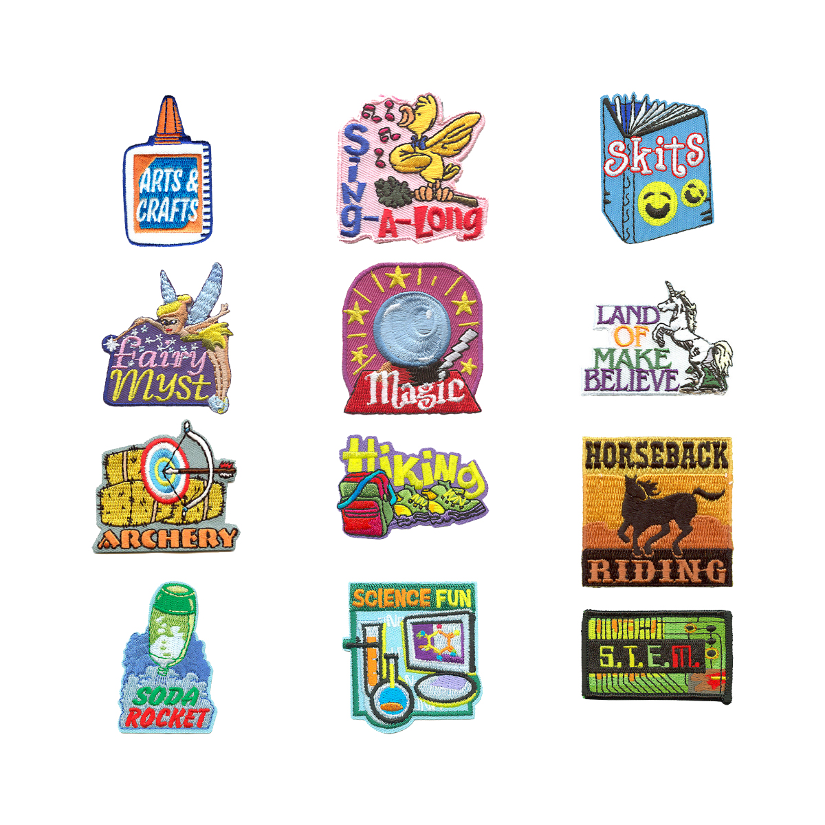 Activity Fun Patches