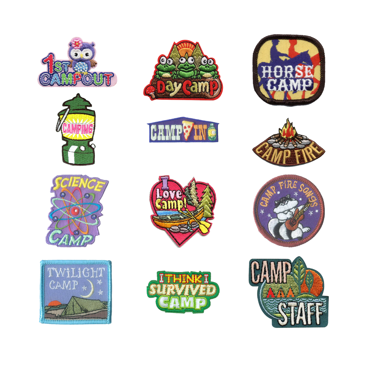 Camp Fun Patches