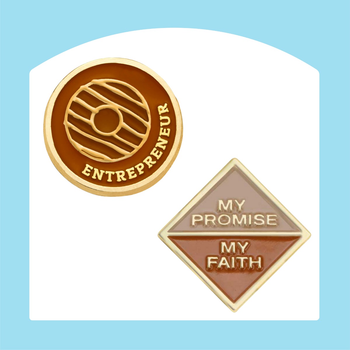 Brownie Pins