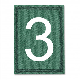 Girls cheapest scout number patches