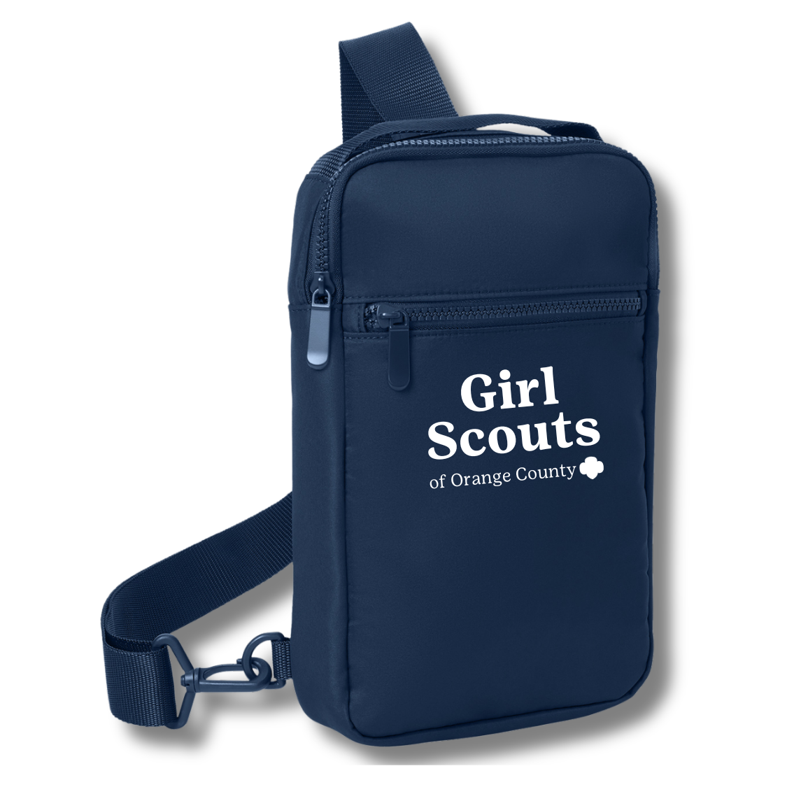 Matte Navy Sling Bag