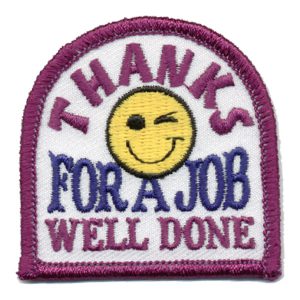 Thanks A Job Well Done 