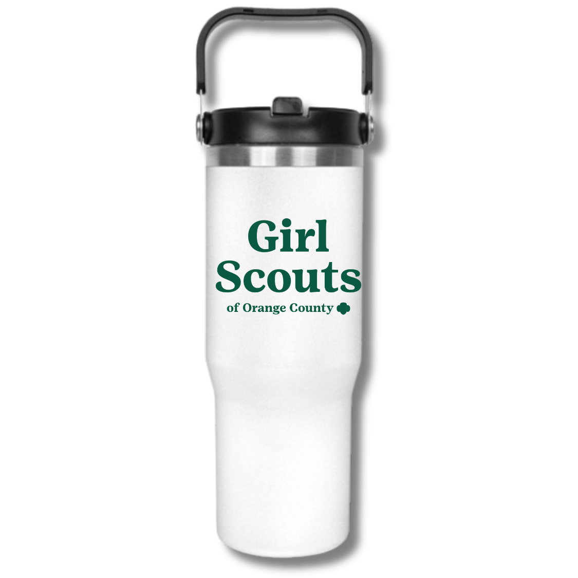 White Stainless Steel Water Bottle