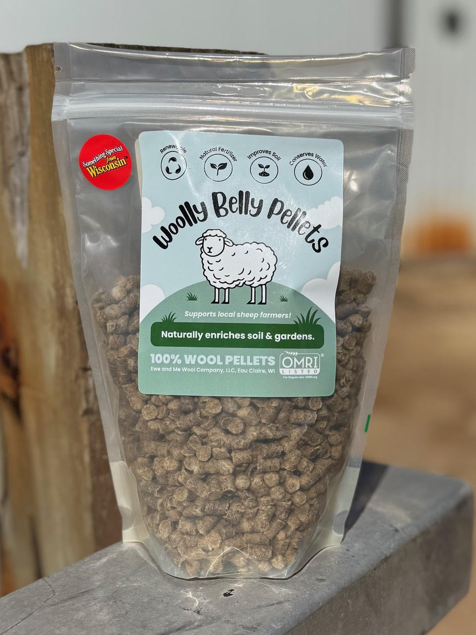 Woolly Belly Pellets - 1 Pound Bag (Online)