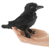Finger Puppet - Mini Raven