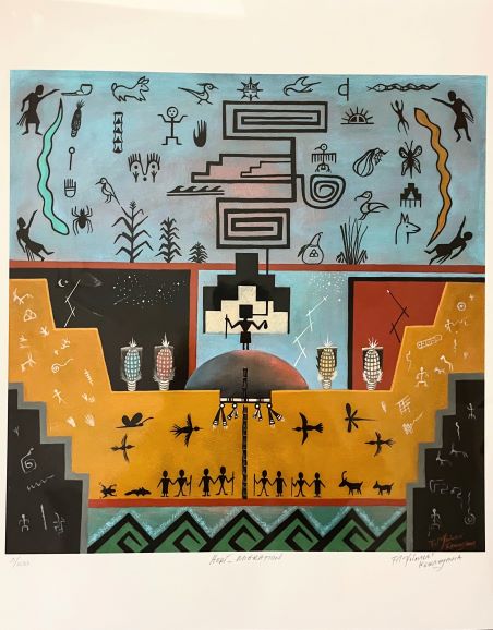 Filmer Migration Print 20x20