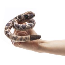 Finger Puppet - Mini Rattlesnake