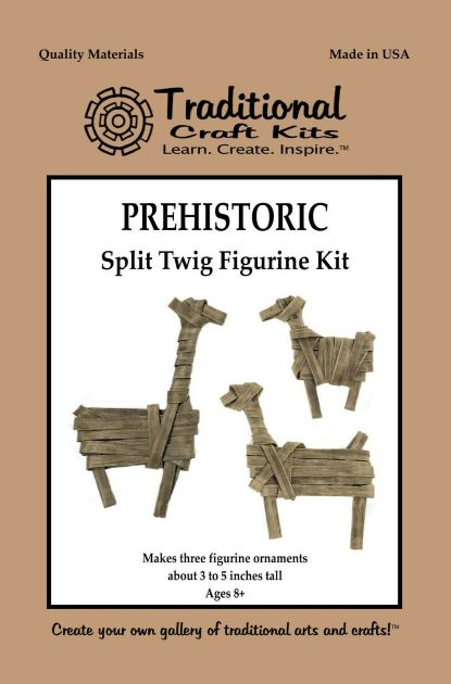 Prehistoric Split Twig Figurine Kit