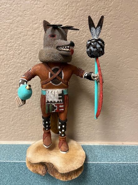 Katsina- Hopi Wolf Hunter Preston Youvella