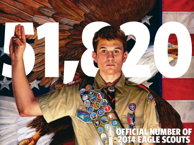 51,820 Eagle Scouts in 2014